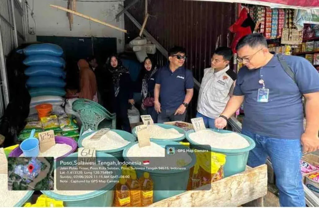 Lampaui Target Nasional, Bulog Poso Catat Serapan Gabah dan Beras 107,77 Persen