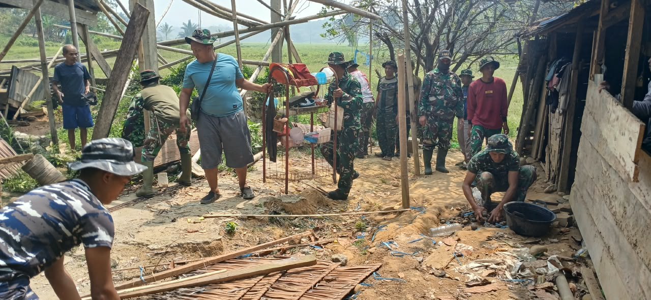 Satgas TMMD Poso Rehab Rumah Warga, Wujud Nyata Pengabdian TNI