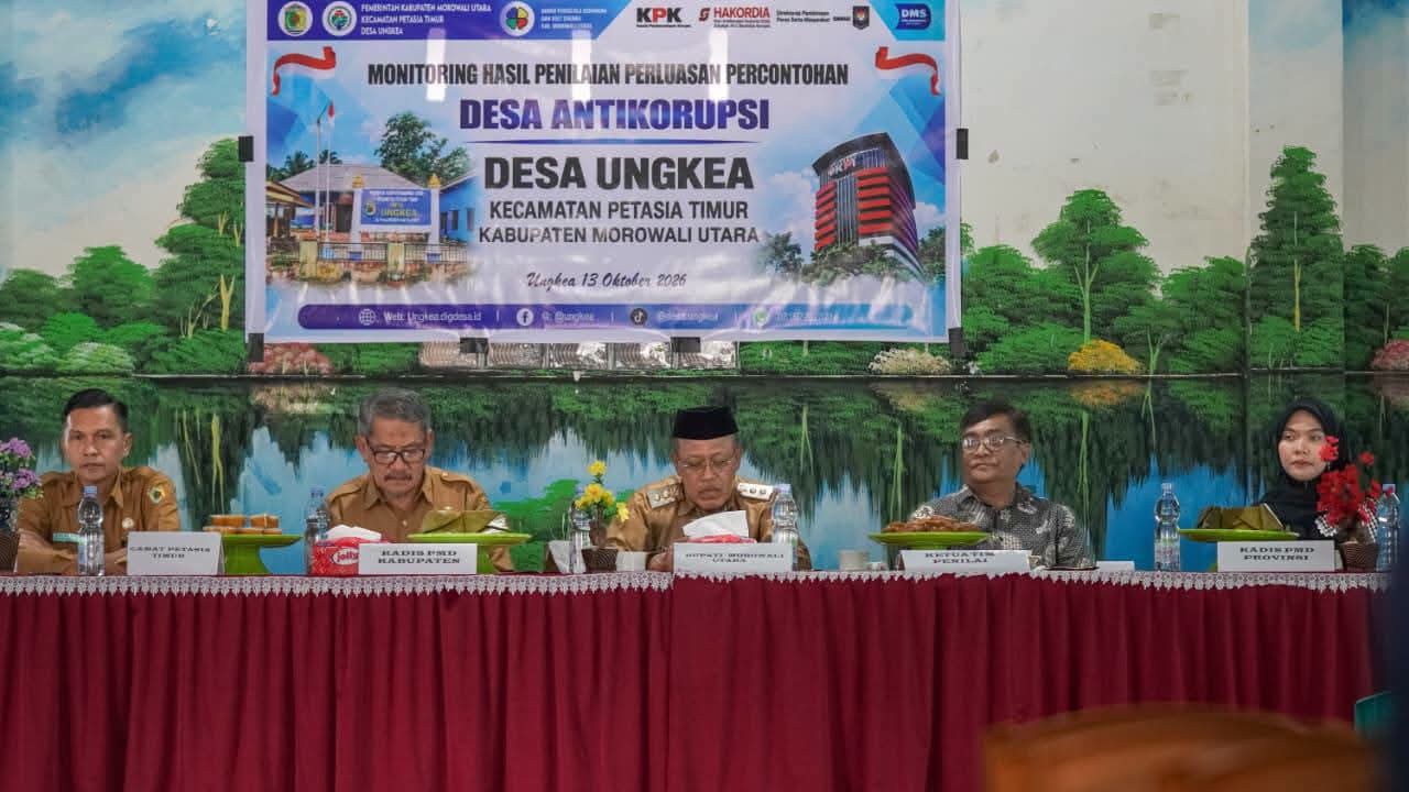 Wabup Djira Buka Penilaian Desa Antikorupsi Ungkea