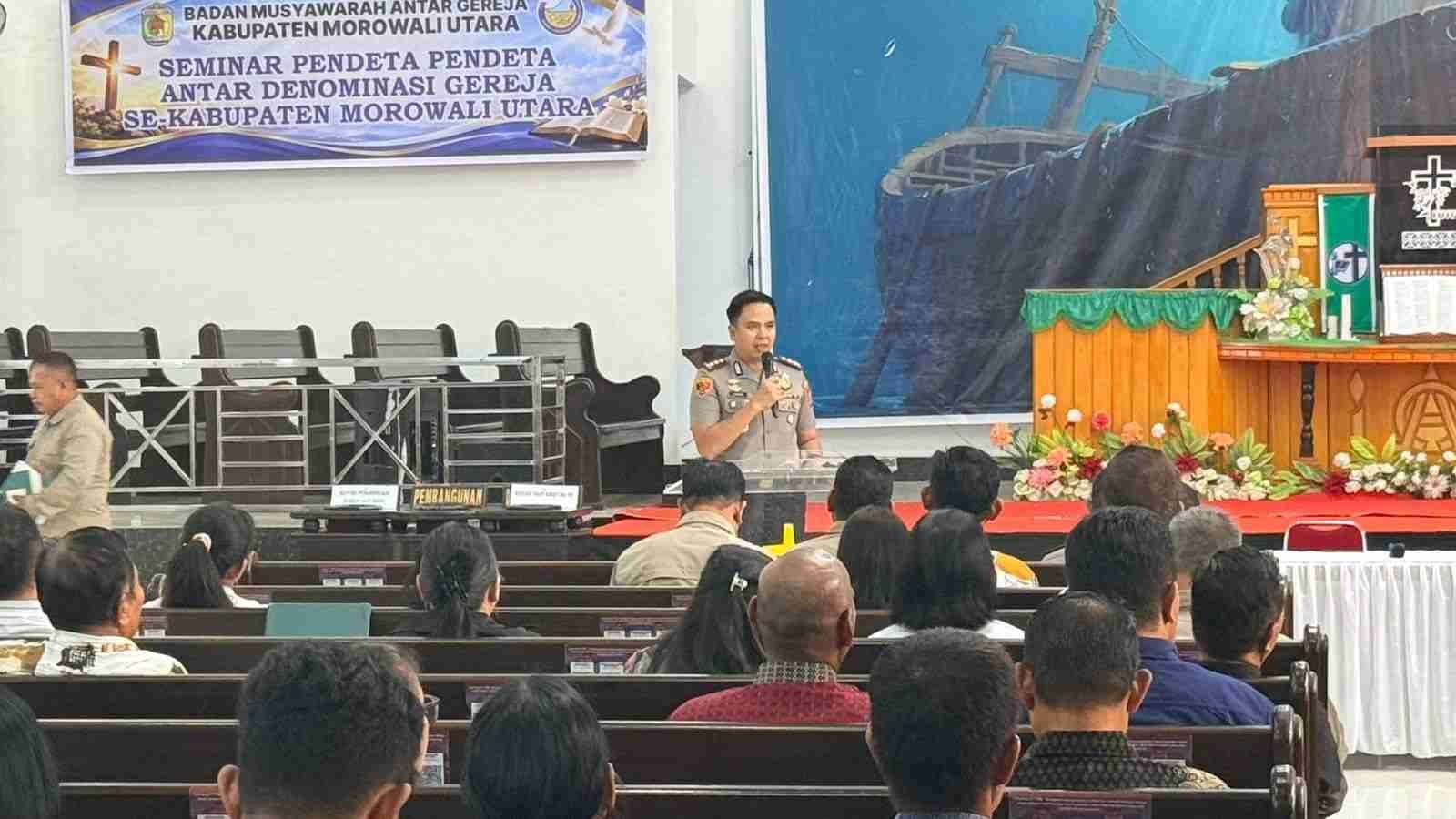 Kapolres Morut: Ada Gangguan Keamanan, Segera Hubungi 110