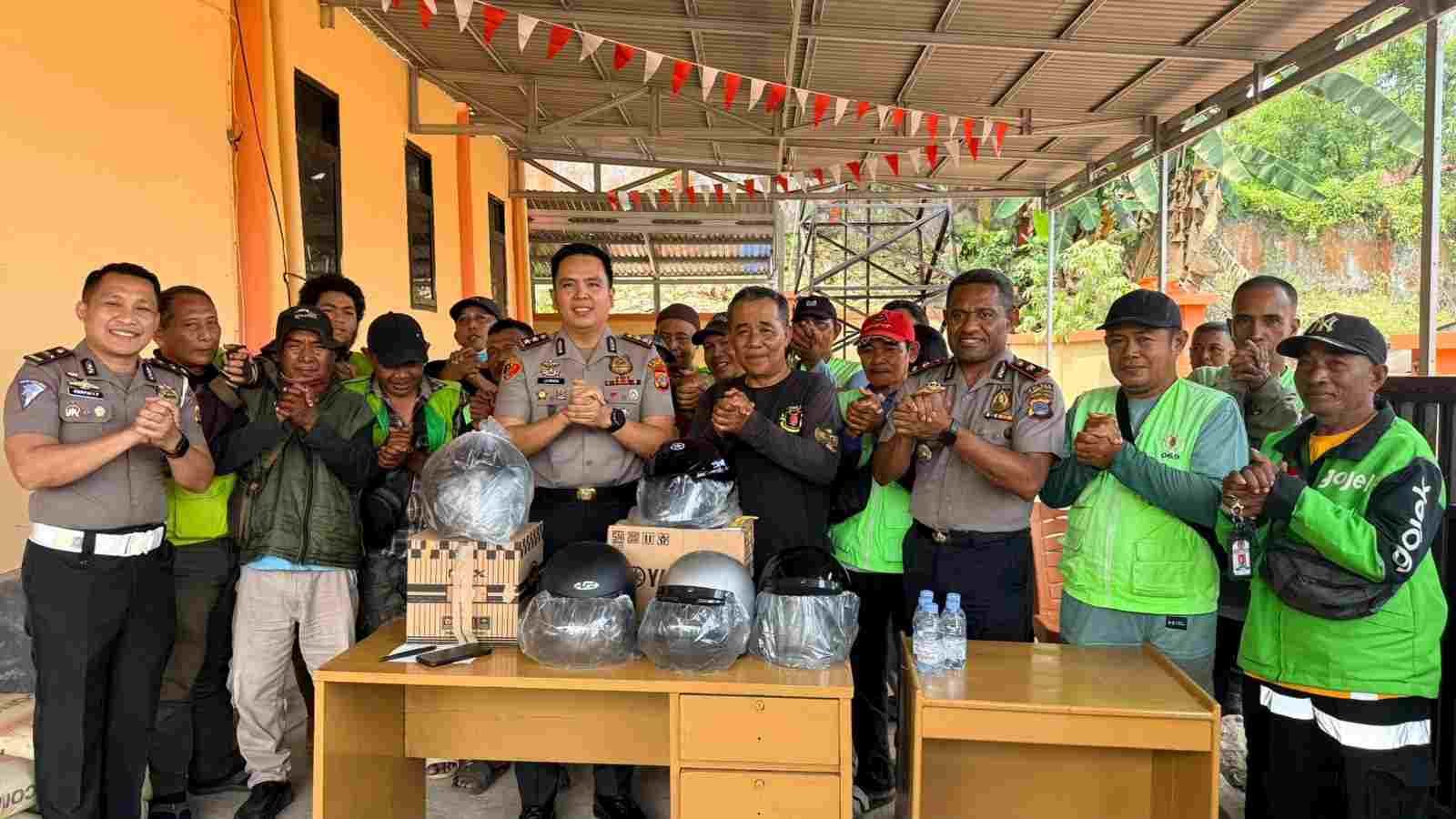 Kapolres Morut Respons Keluhan Ojek soal BBM dan Lampu Lalu Lintas