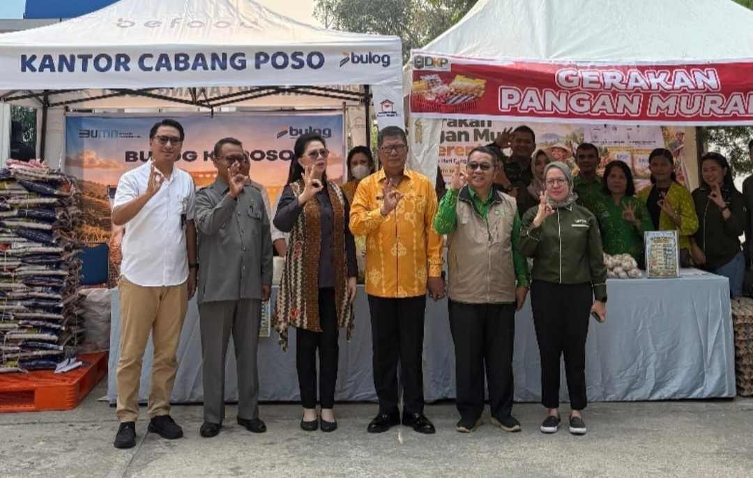 Bulog Poso Gelar Pangan Murah, Harga Beras Mulai Rp58 Ribu