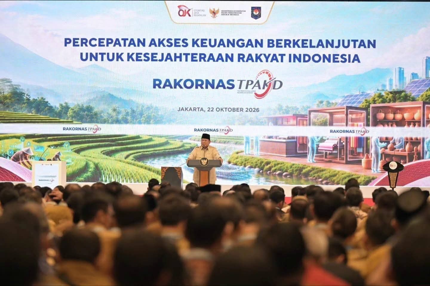 Bupati Poso Hadiri Rakornas TPAKD 2026