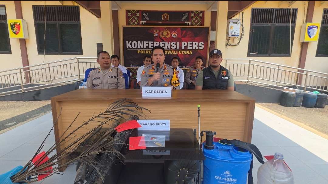 15 Hektare Kebun Terbakar, Warga Morut Jadi Tersangka